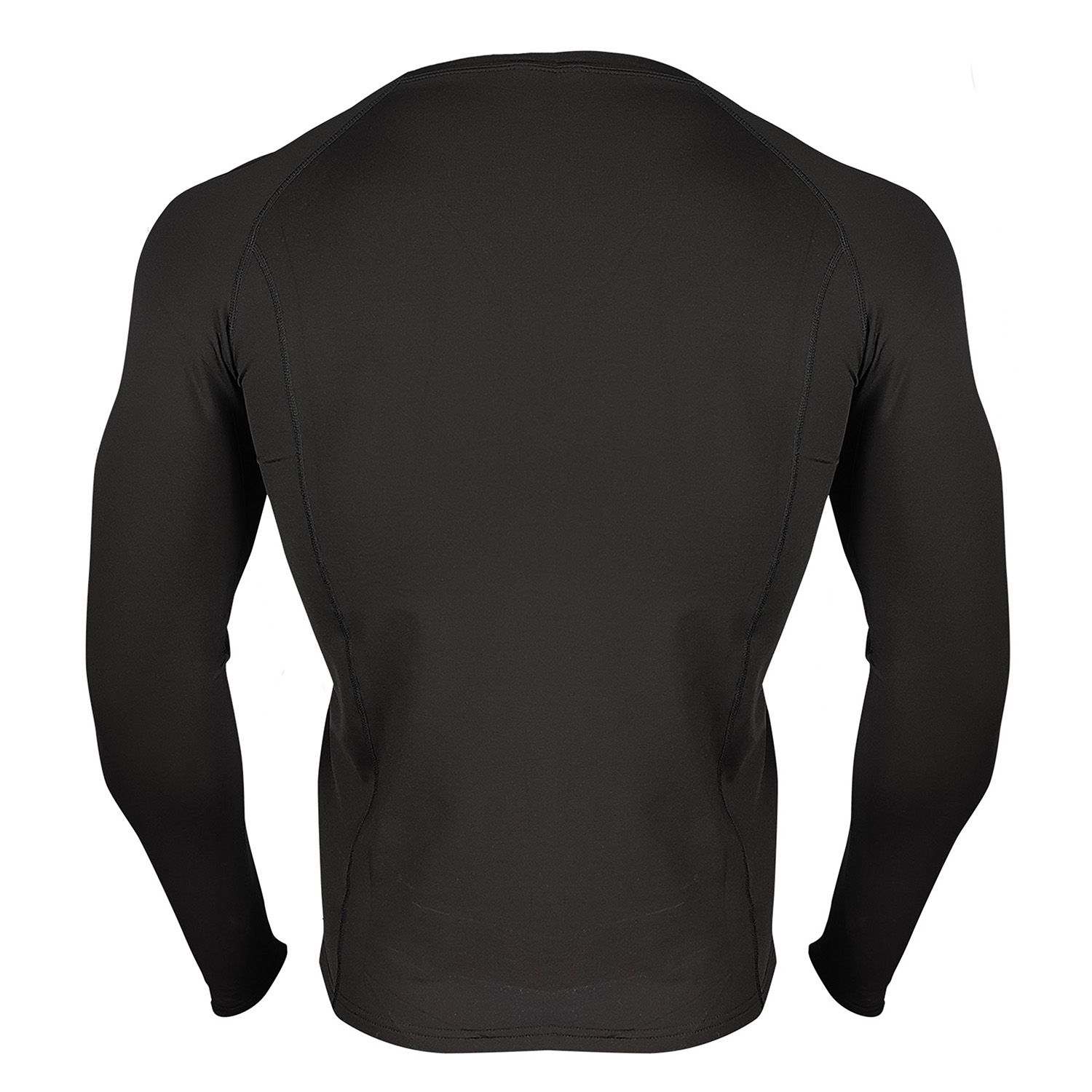 POLERA MANGA LARGA HOMBRE ANDESLAND NEGRO PRIMERA CAPA MICROPOLAR - 3
