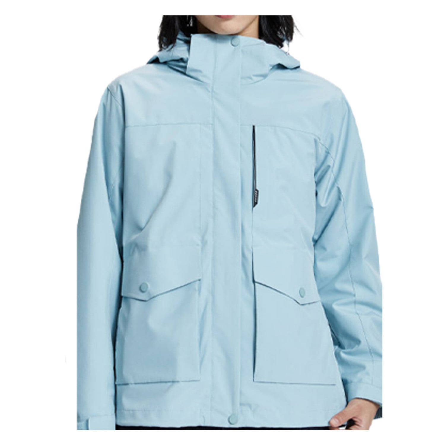CORTAVIENTO MANGA LARGA MUJER ANDESLAND IMPERMEABLE URBANO DEPORTIVO - 1