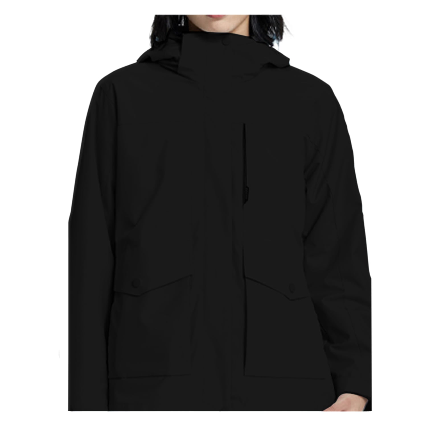 CORTAVIENTO MANGA LARGA MUJER ANDESLAND IMPERMEABLE URBANO DEPORTIVO - 1