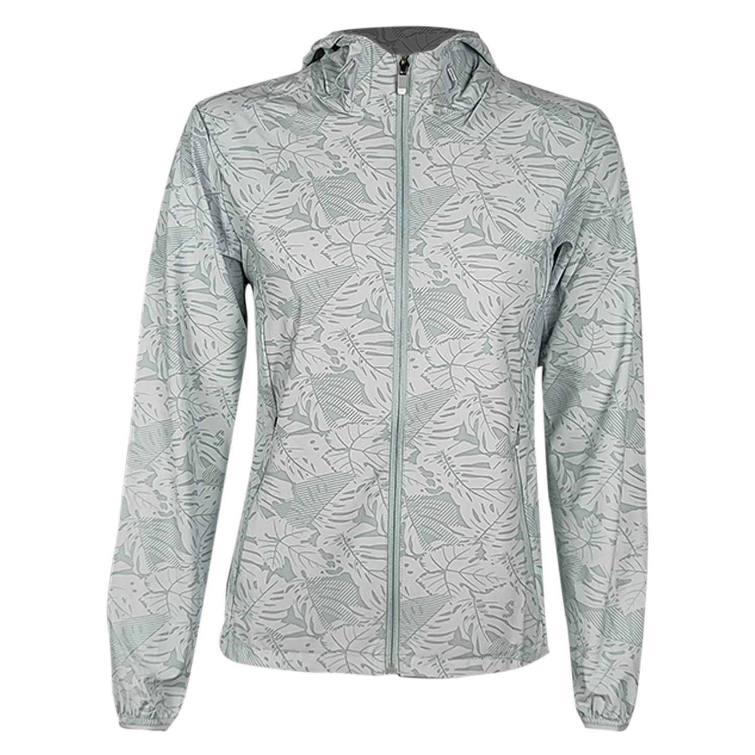 CORTAVIENTO MANGA LARGA MUJER ANDESLAND FLEXIBLE ESTAMPADO DEPORTIVO - 1