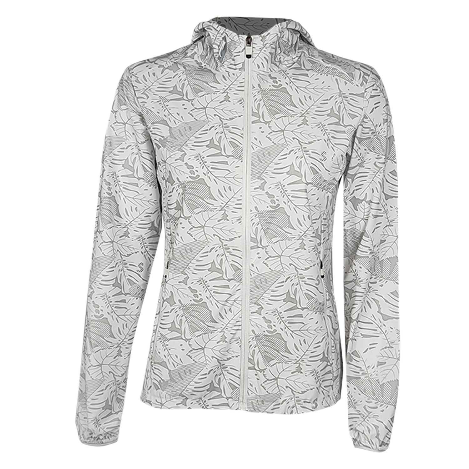 CORTAVIENTO MANGA LARGA MUJER ANDESLAND FLEXIBLE ESTAMPADO DEPORTIVO - 1