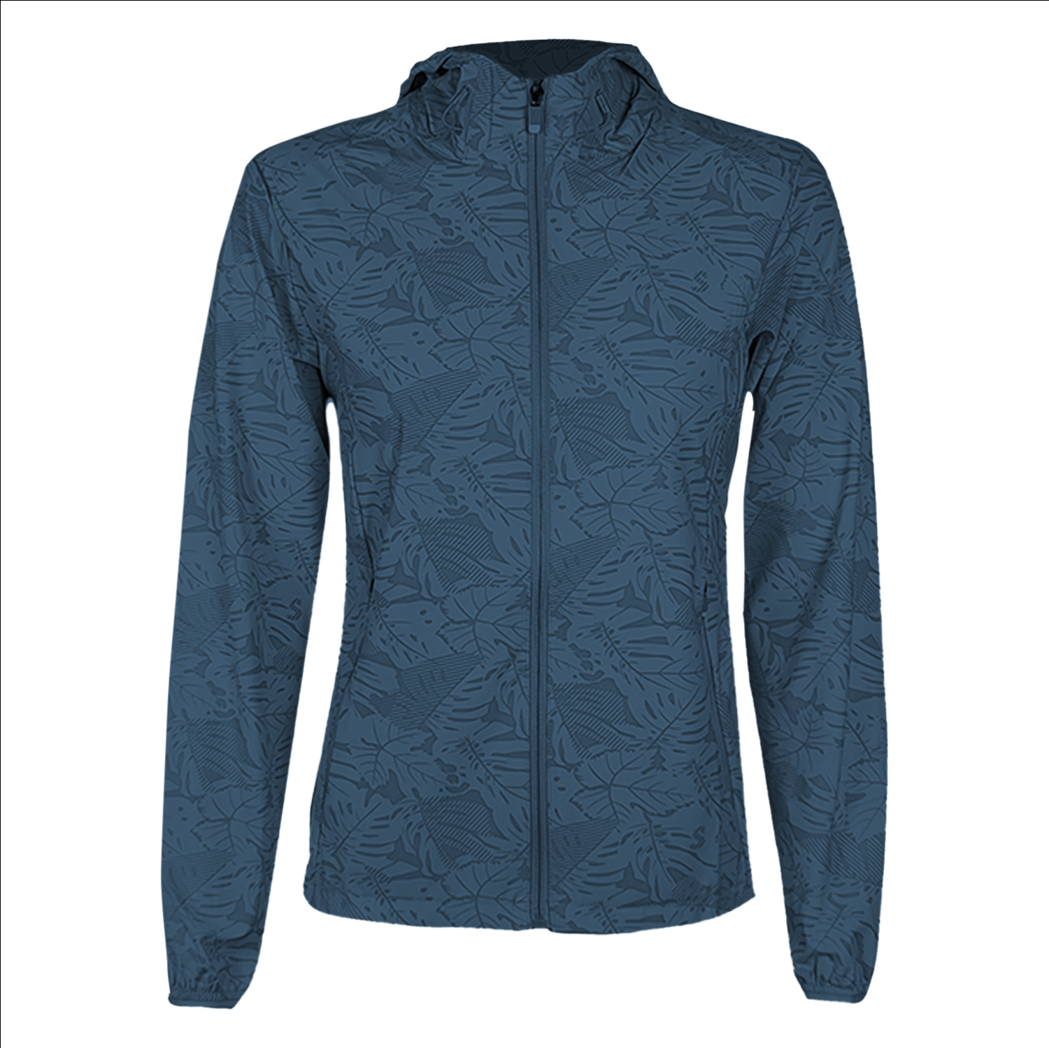 CORTAVIENTO MANGA LARGA MUJER ANDESLAND FLEXIBLE ESTAMPADO DEPORTIVO - 1