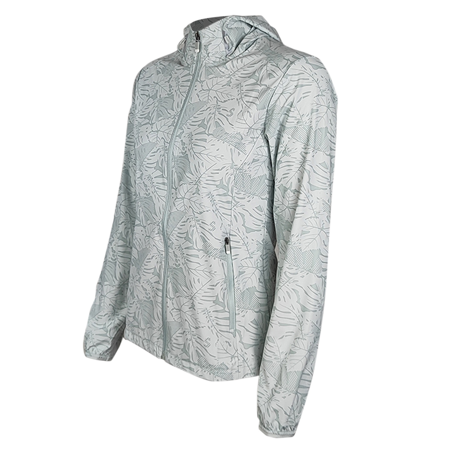 CORTAVIENTO MANGA LARGA MUJER ANDESLAND FLEXIBLE ESTAMPADO DEPORTIVO - 2