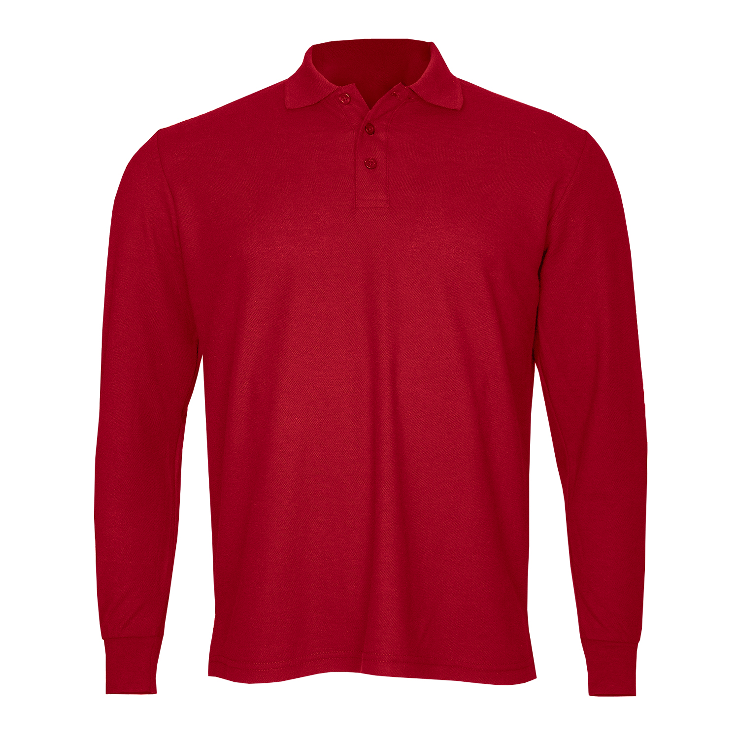 POLERA MANGA LARGA ALGODÓN HOMBRE ANDESLAND PIQUE - 1