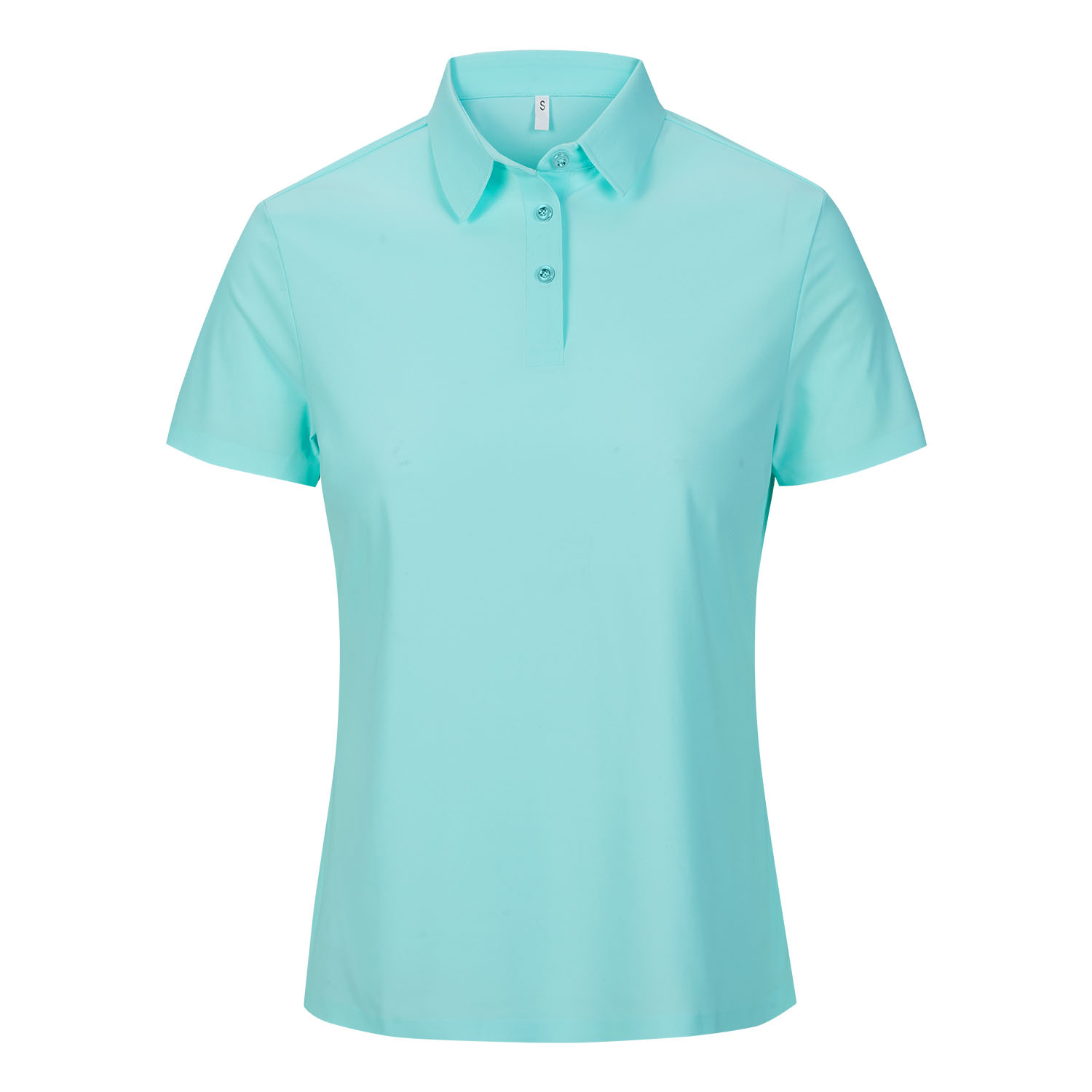 POLERA MANGA CORTA MUJER ANDESLAND ULTRA DRYFIT CON CUELLO NUEVA TEMPORADA CORPORATIVO DEPORTIVO - 1