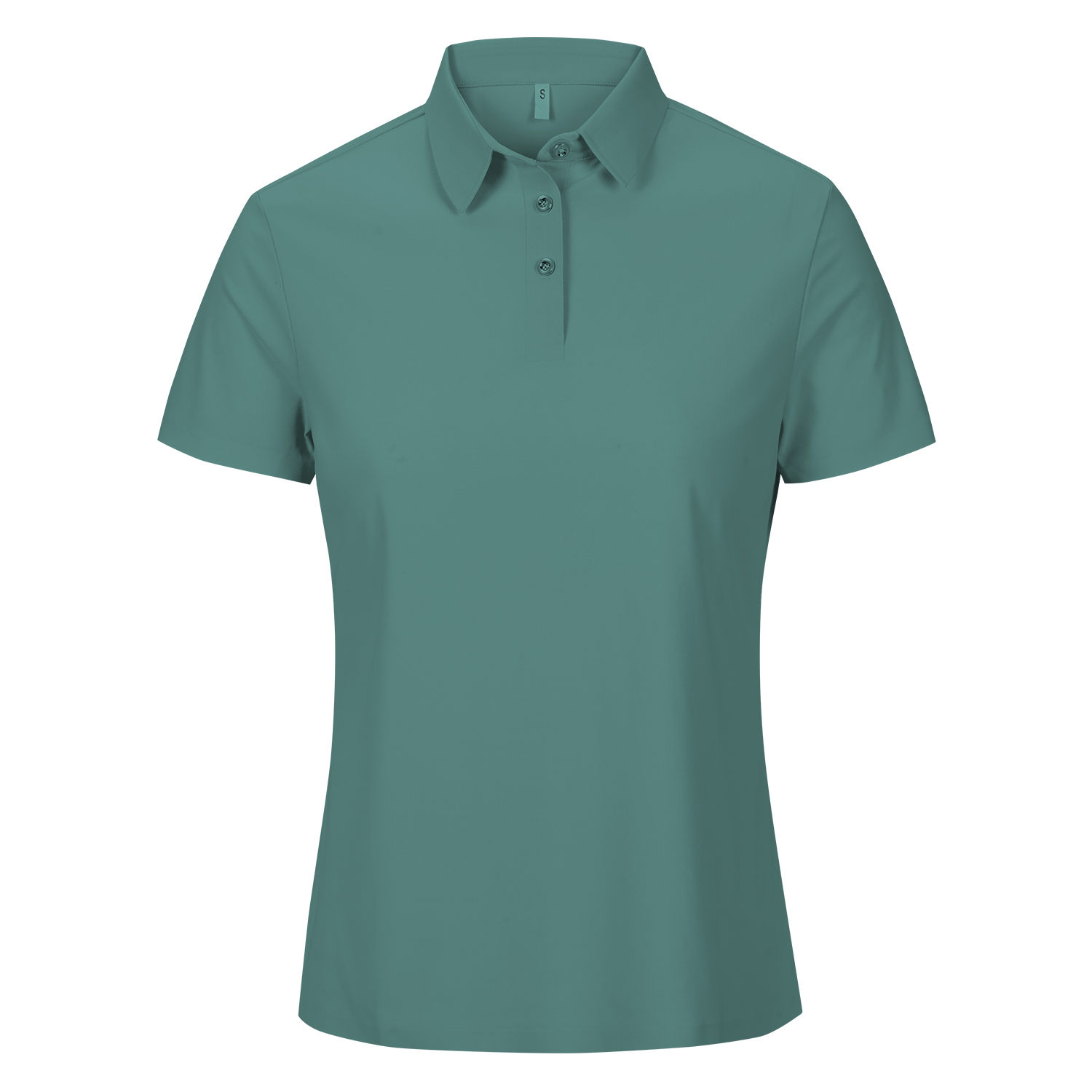 POLERA MANGA CORTA MUJER ANDESLAND ULTRA DRYFIT CON CUELLO NUEVA TEMPORADA CORPORATIVO DEPORTIVO - 1