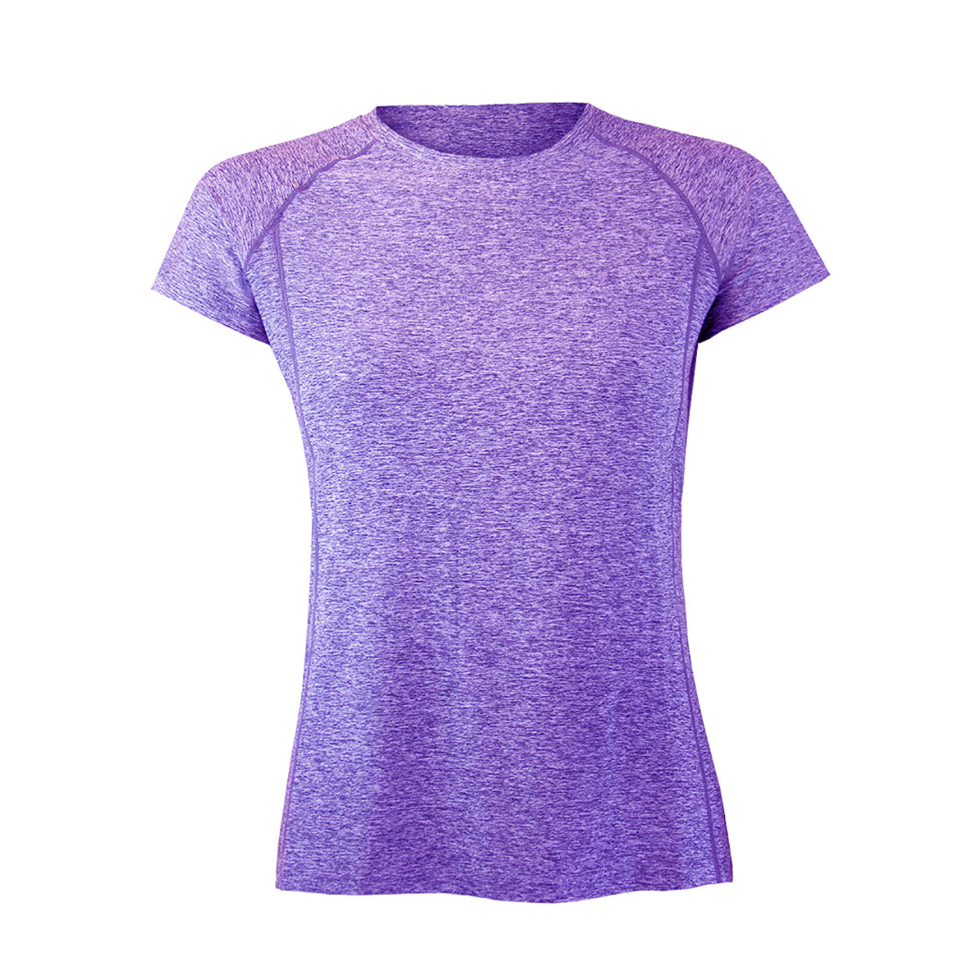 POLERA MANGA CORTA MUJER ANDESLAND DRY FIT DEPORTIVA JASPEADA SECADOP RÁPIDO DEPORTIVO - 1