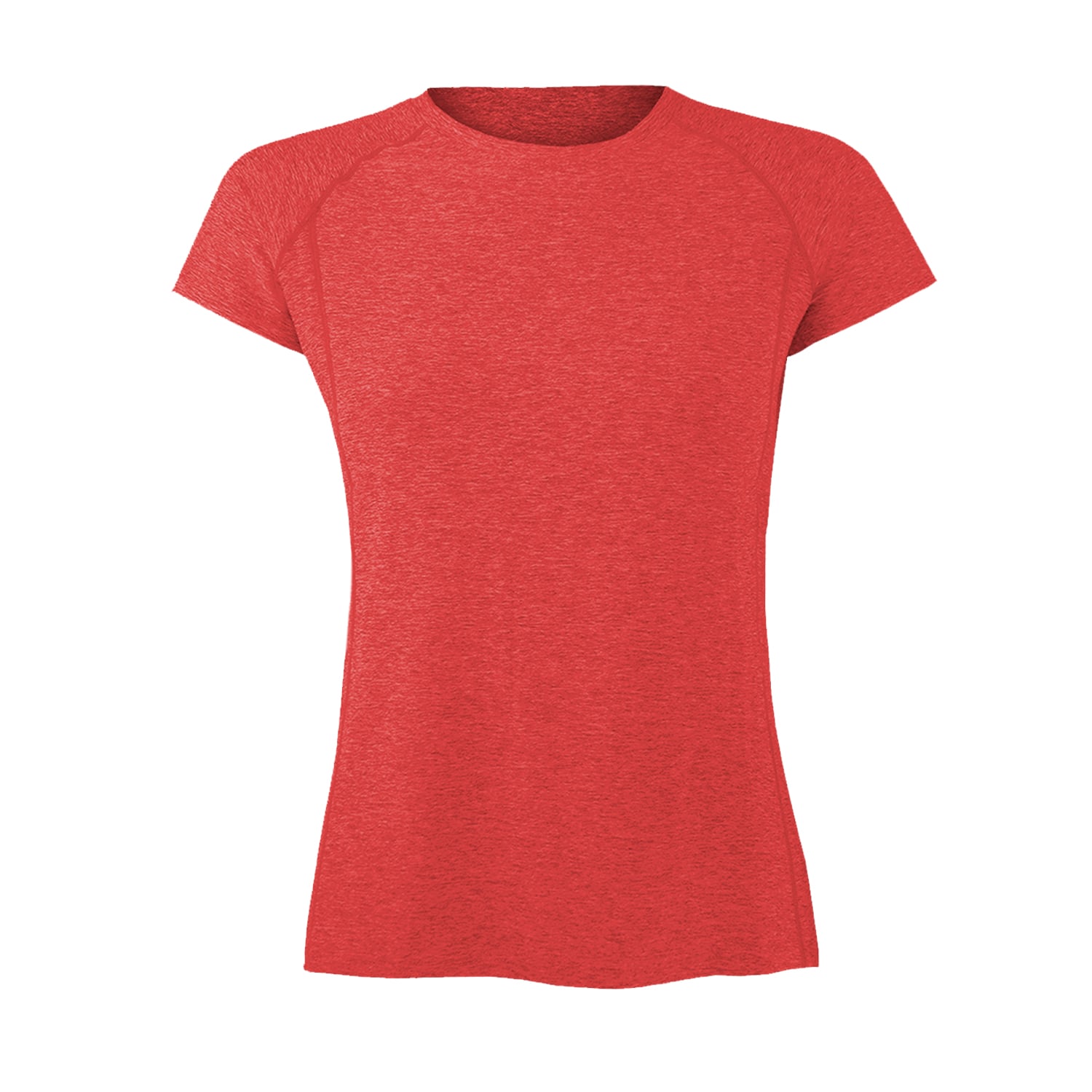 POLERA MANGA CORTA MUJER ANDESLAND DRY FIT DEPORTIVA JASPEADA SECADOP RÁPIDO DEPORTIVO - 1