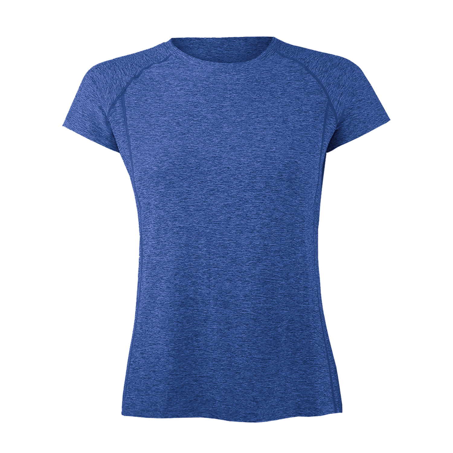 POLERA MANGA CORTA MUJER ANDESLAND DRY FIT DEPORTIVA JASPEADA SECADOP RÁPIDO DEPORTIVO - 1