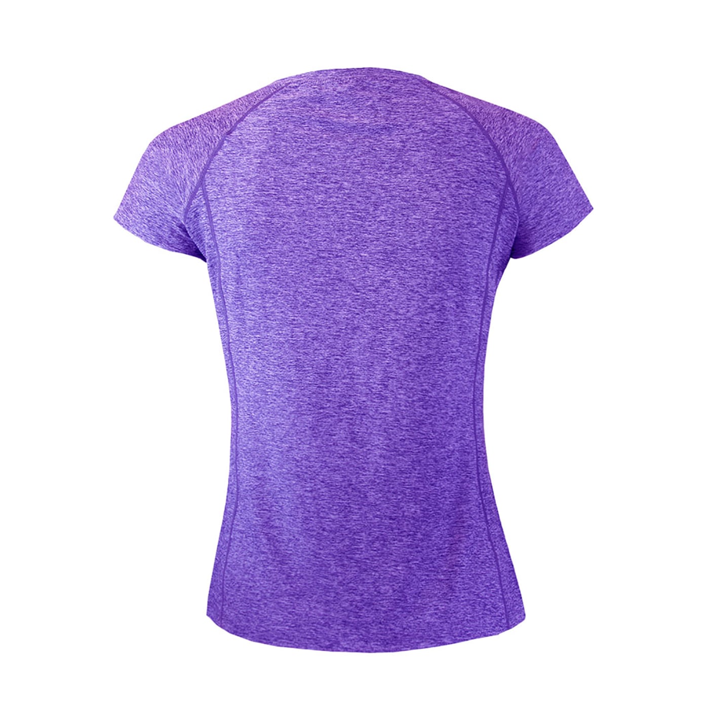 POLERA MANGA CORTA MUJER ANDESLAND DRY FIT DEPORTIVA JASPEADA SECADOP RÁPIDO DEPORTIVO - 2