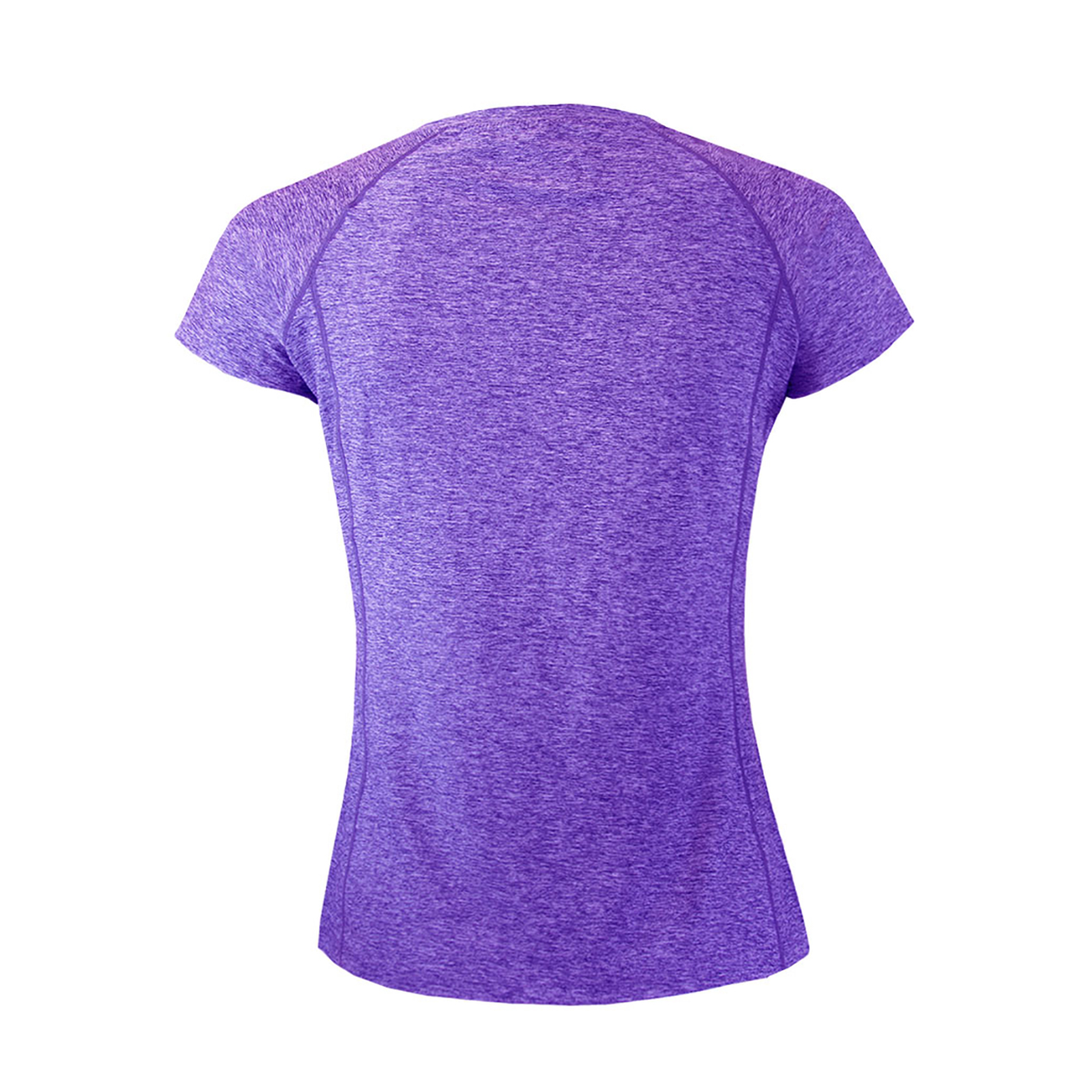 POLERA MANGA CORTA MUJER ANDESLAND DRY FIT DEPORTIVA JASPEADA SECADOP RÁPIDO DEPORTIVO - 2