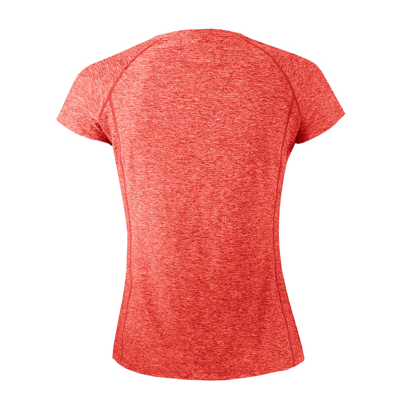 POLERA MANGA CORTA MUJER ANDESLAND DRY FIT DEPORTIVA JASPEADA SECADOP RÁPIDO DEPORTIVO - 2