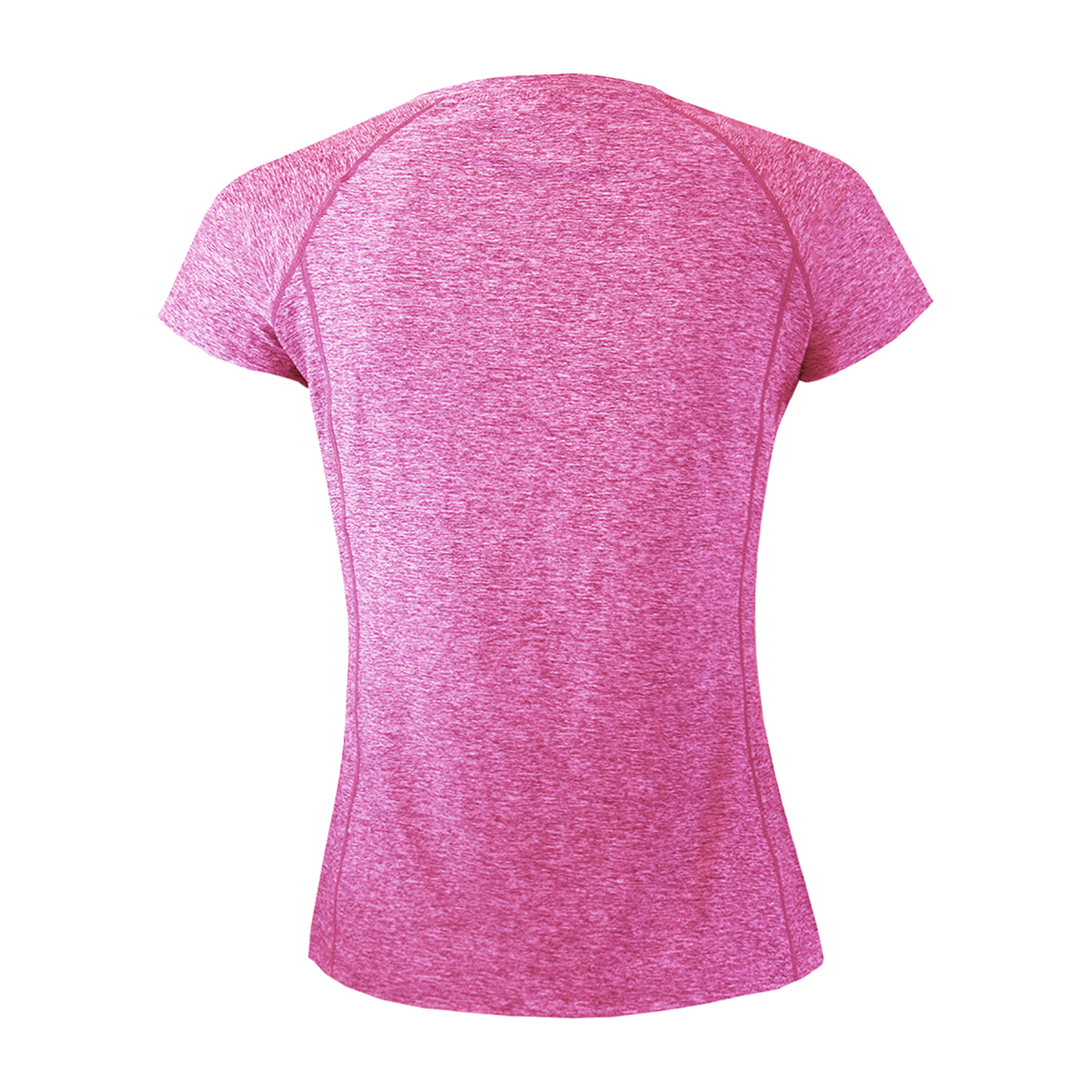POLERA MANGA CORTA MUJER ANDESLAND DRY FIT DEPORTIVA JASPEADA SECADOP RÁPIDO DEPORTIVO - 2