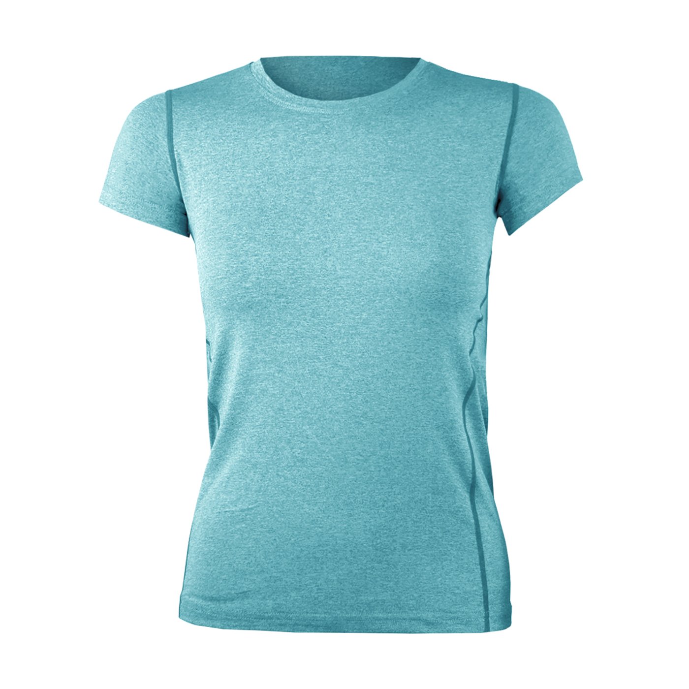 POLERA MANGA CORTA MUJER ANDESLAND DRY FIT PANEL MALLA ESPALDA DEPORPTIVO SECADO RÁPIDO - 1