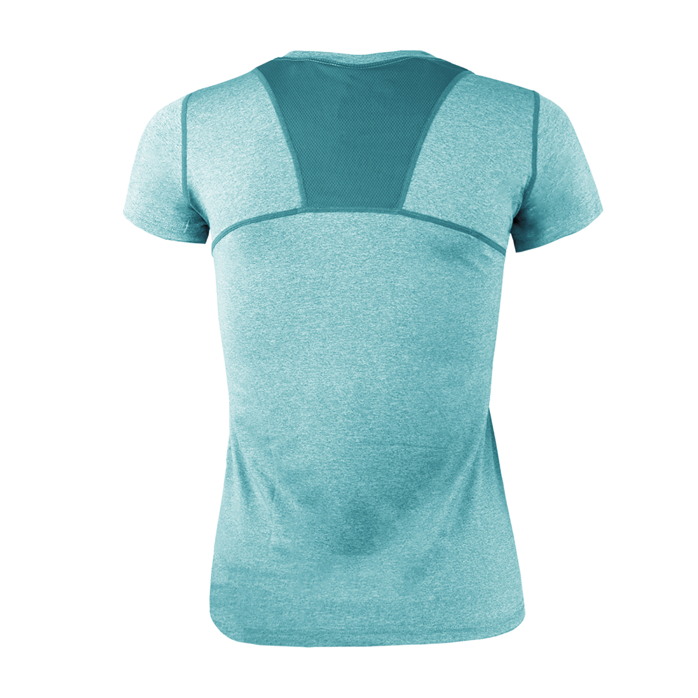 POLERA MANGA CORTA MUJER ANDESLAND DRY FIT PANEL MALLA ESPALDA DEPORPTIVO SECADO RÁPIDO - 2