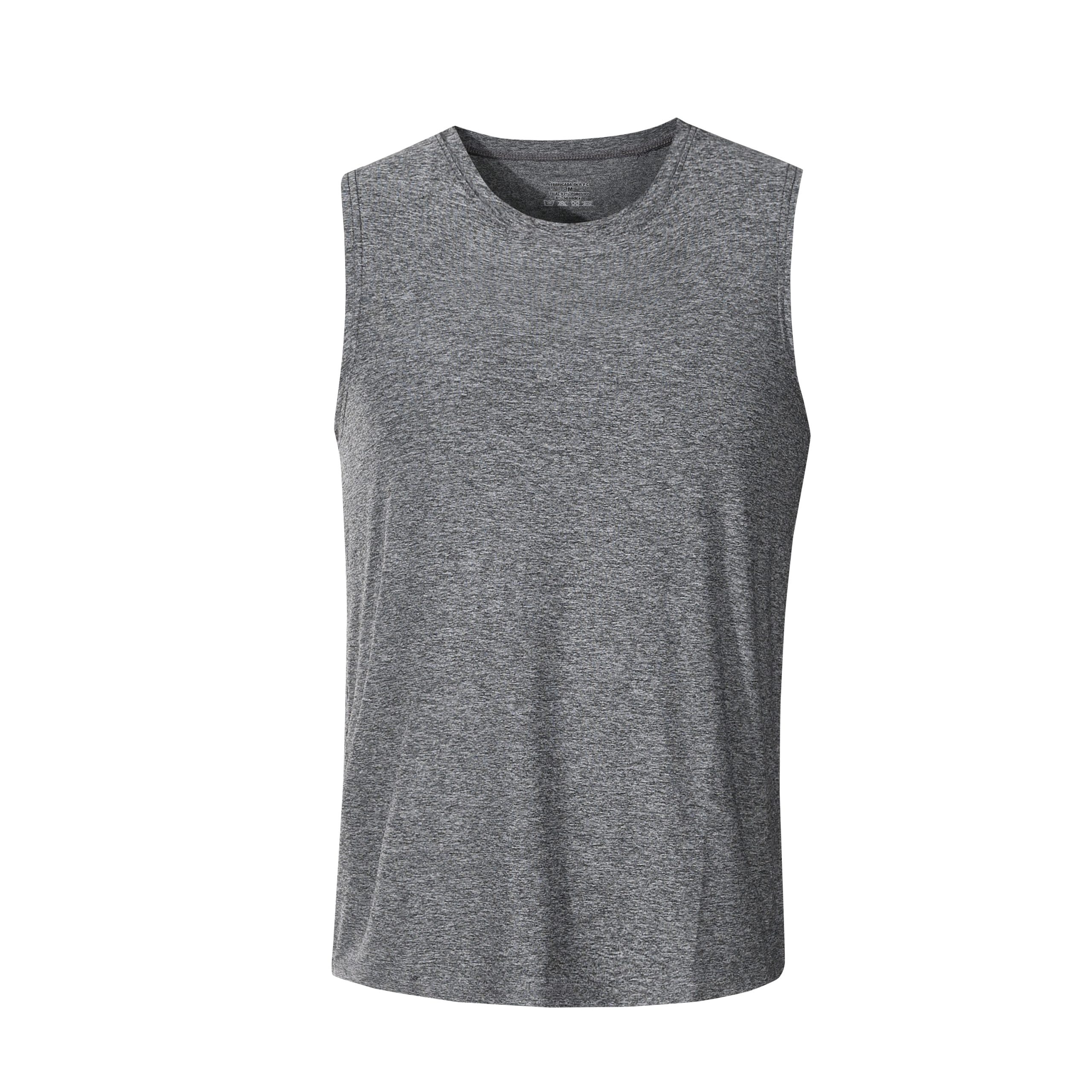 CAMISETA SIN MANGAS HOMBRE ANDESLAND MUSCULOSA DRYFIT DEPORTIVA HOLGADA SECADO RÁPIDO DEPORTIVO - 1