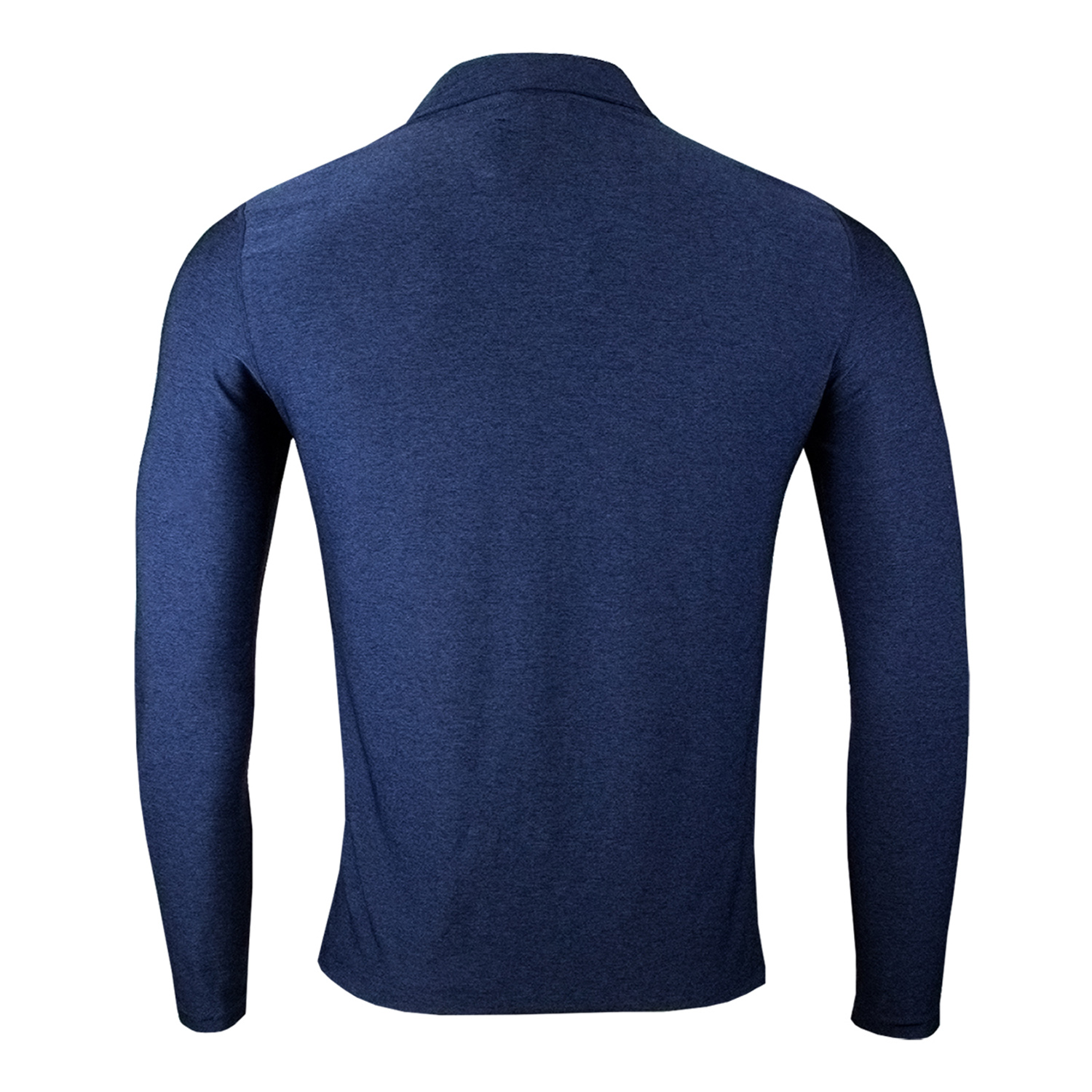 POLERA DRY FIT MANGA LARGA CON CUELLO PALE HOMBRE - 3