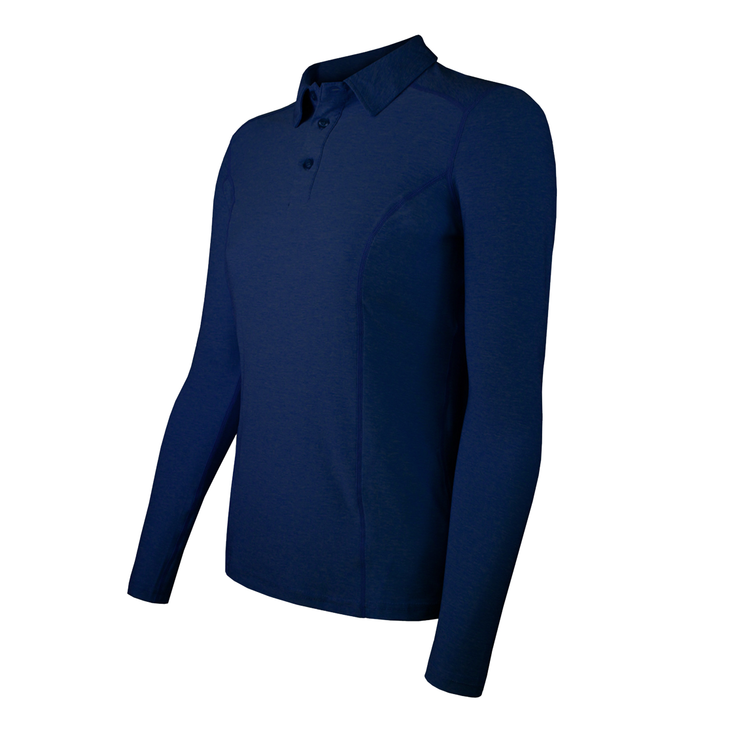 POLERA DRY FIT MANGA LARGA CON CUELLO PALE MUJER - 2