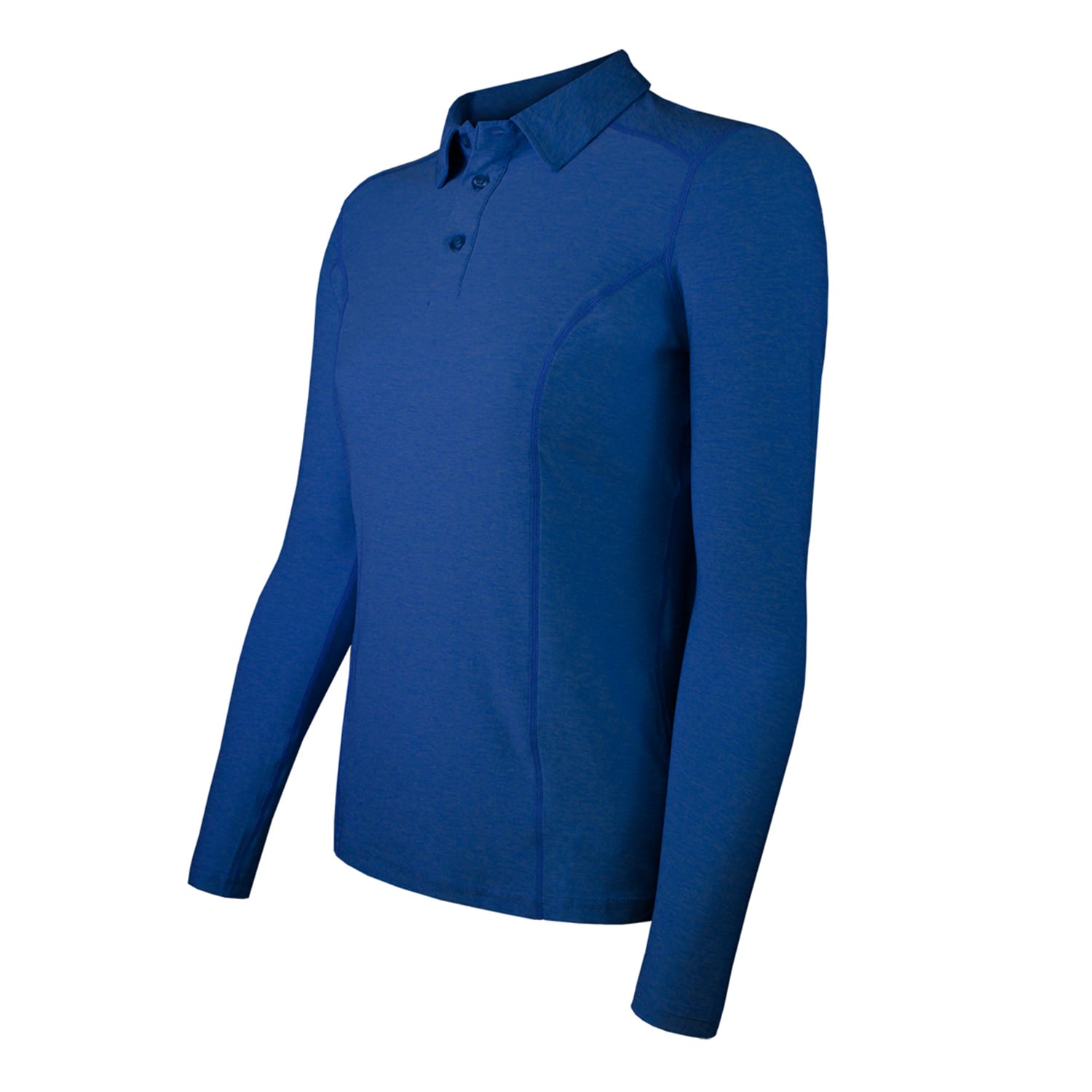 POLERA DRY FIT MANGA LARGA CON CUELLO PALE MUJER - 2