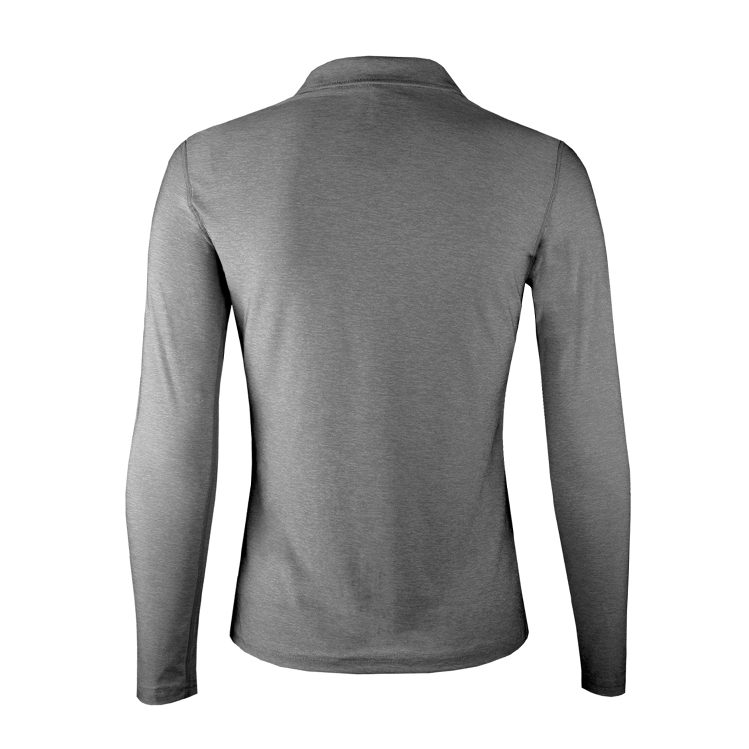 POLERA DRY FIT MANGA LARGA CON CUELLO PALE MUJER - 3
