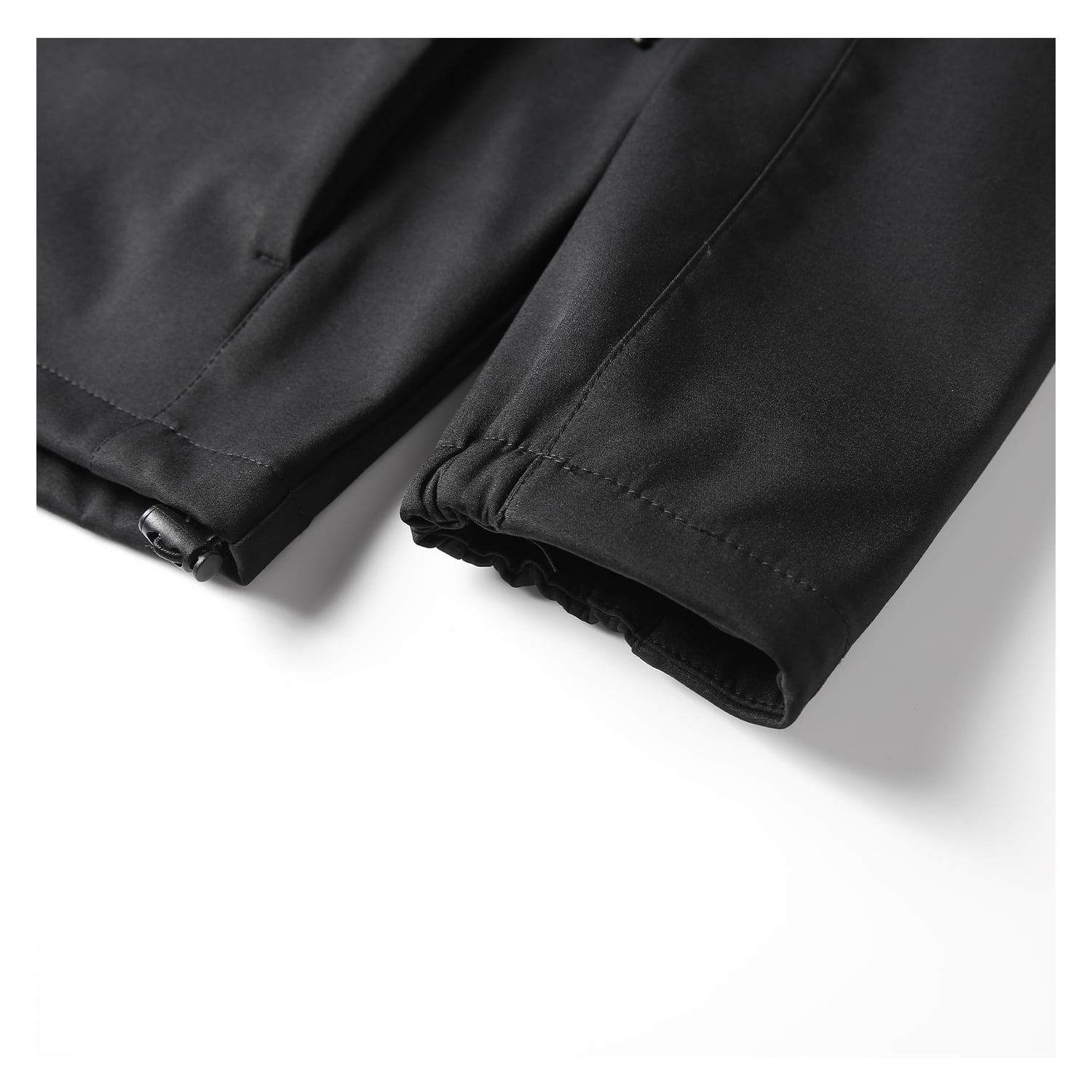 CHAQUETA MANGA LARGA HOMBRE ANDESLAND NEGRO SOFTSHELL CORPORATIVA CON GORRO DEPORTIVO - 7