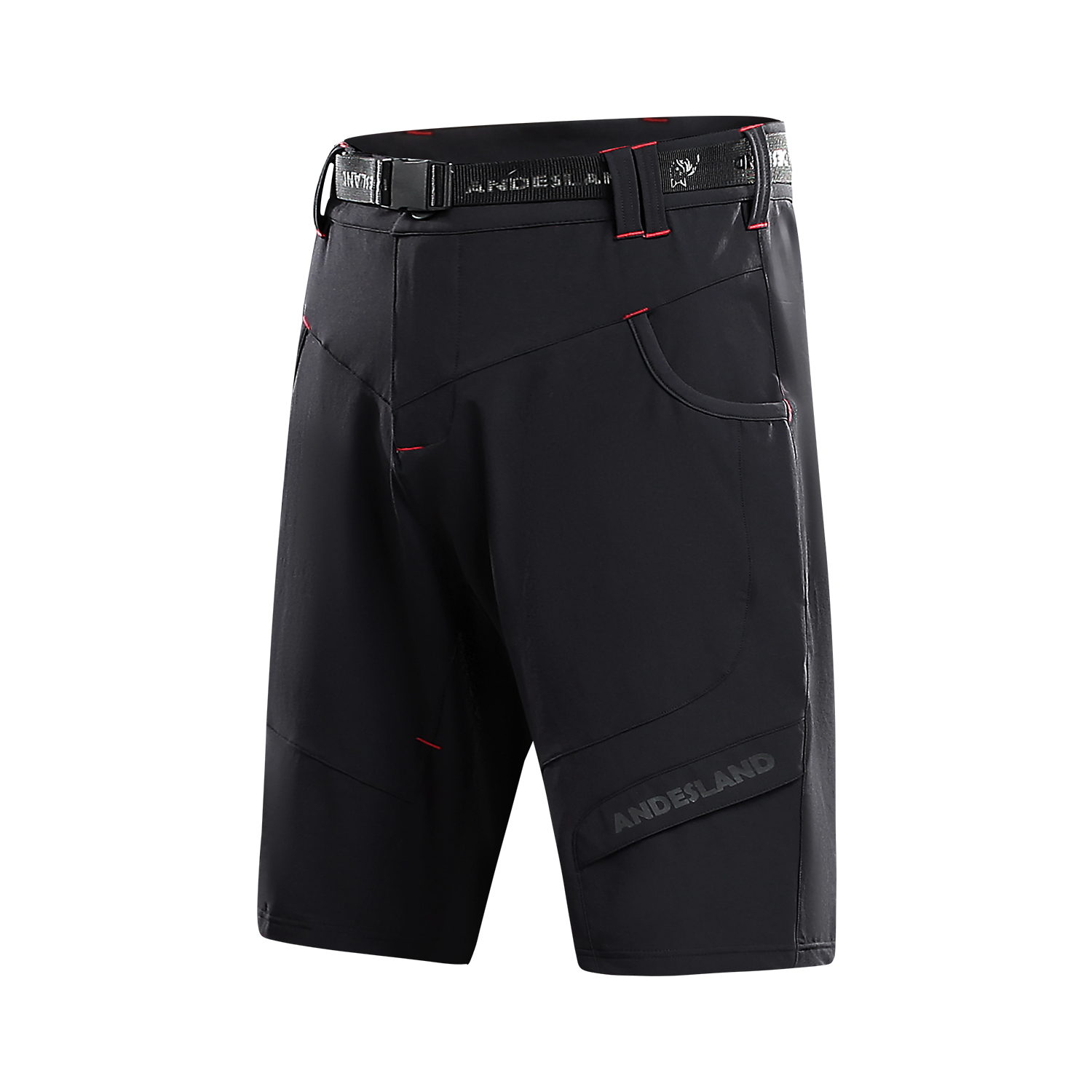 SHORT REGULAR HOMBRE ANDESLAND + CALZA CICLISMO ACOLCHADO DRYUP 05 - 2
