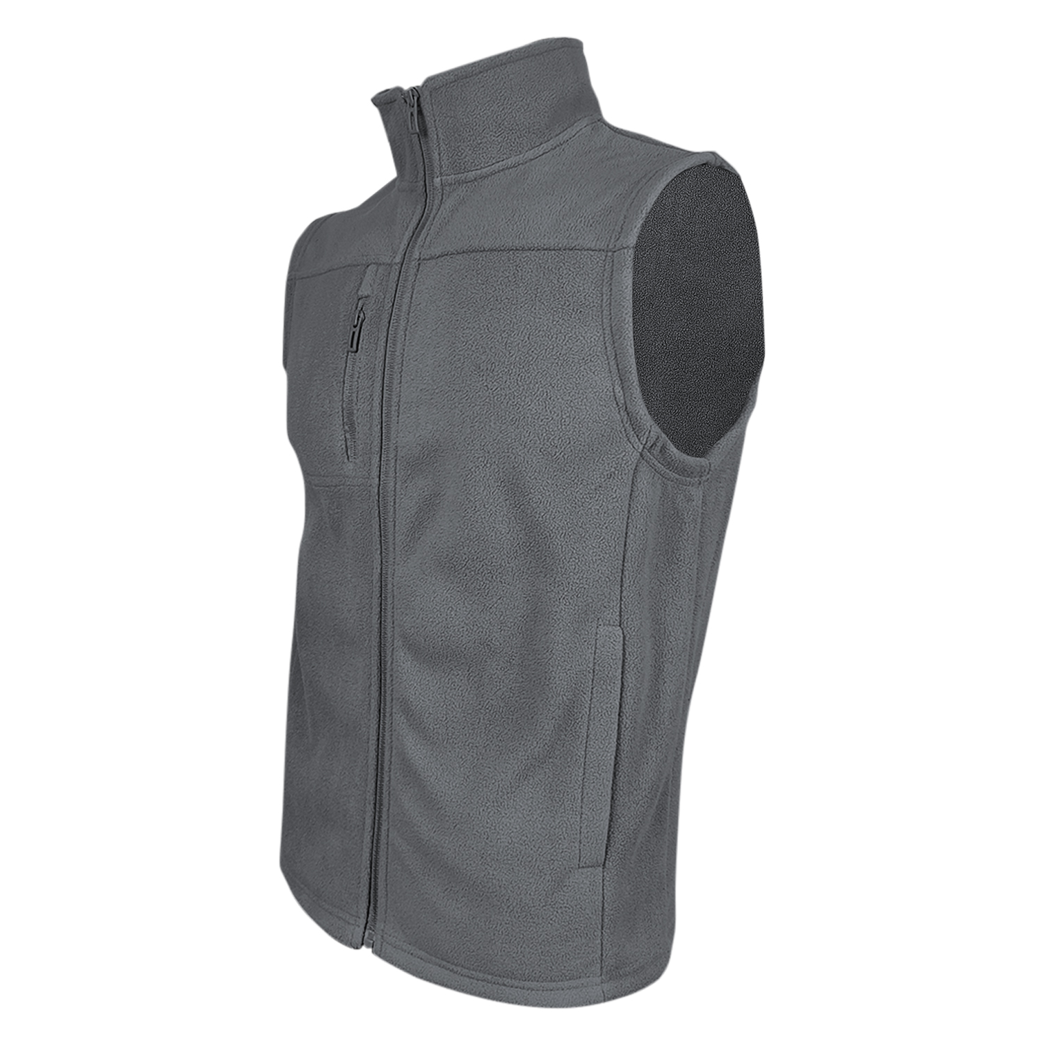 CHALECO MICROPOLAR LISO CHILLA HOMBRE - 2