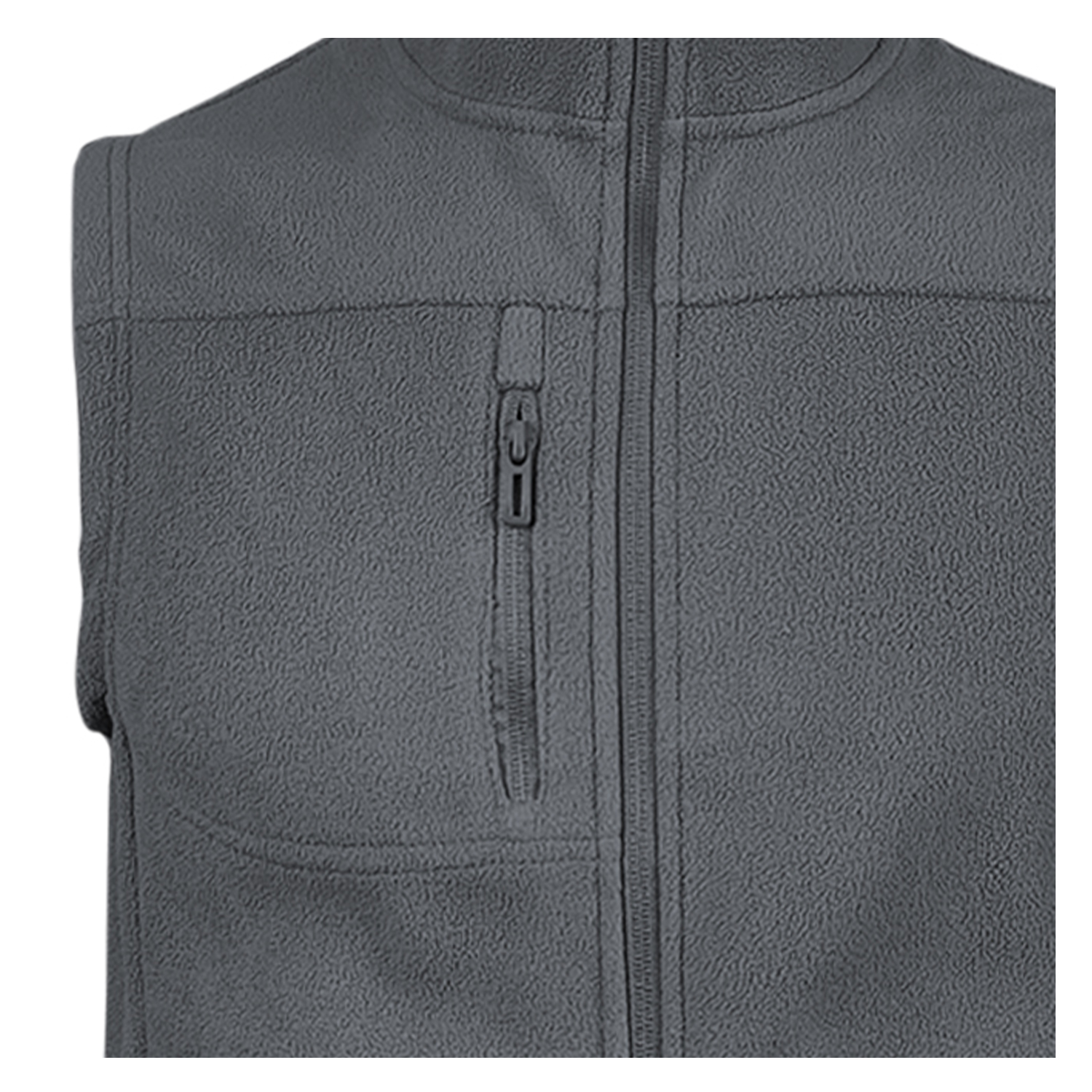 CHALECO MICROPOLAR LISO CHILLA HOMBRE - 4