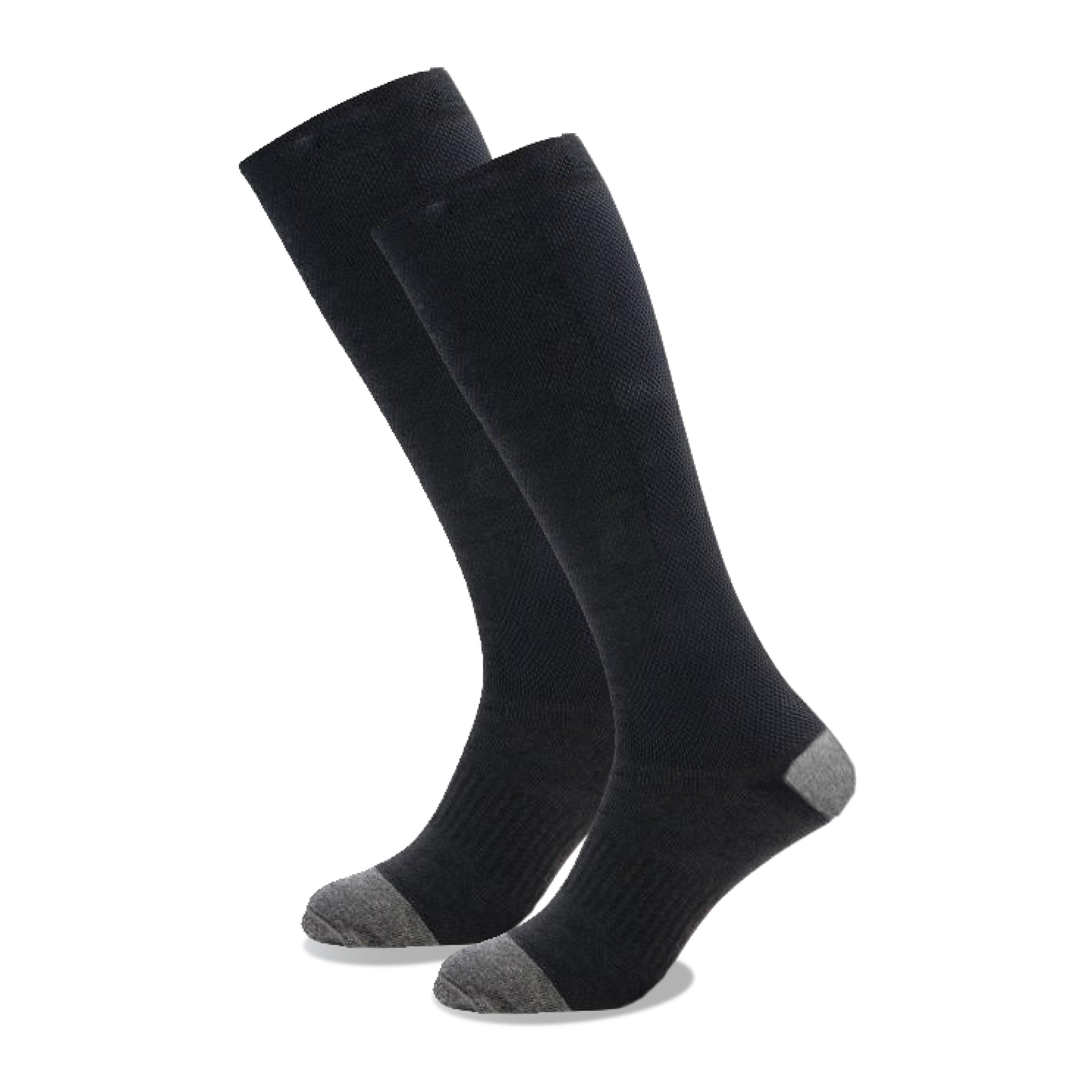 CALCETINES LARGOS SPORT NEGROS - 1
