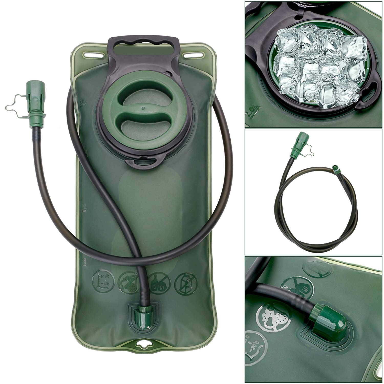 BOLSA DE AGUA DE HIDRATACIÓN 2 LITROS - 2