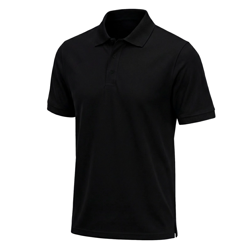 POLERA 100% ALGODON MANGA CORTA CON CUELLO VULPES HOMBRE - 2