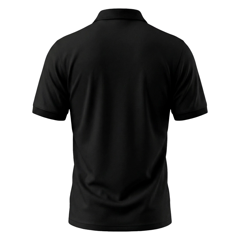 POLERA 100% ALGODON MANGA CORTA CON CUELLO VULPES HOMBRE - 3
