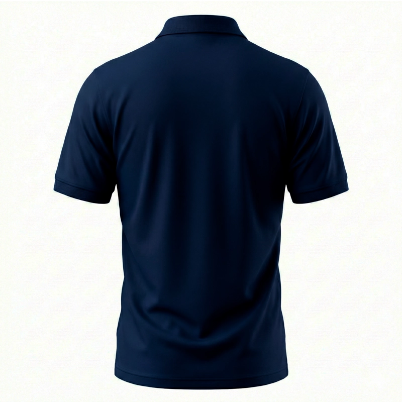 POLERA 100% ALGODON MANGA CORTA CON CUELLO VULPES HOMBRE - 3