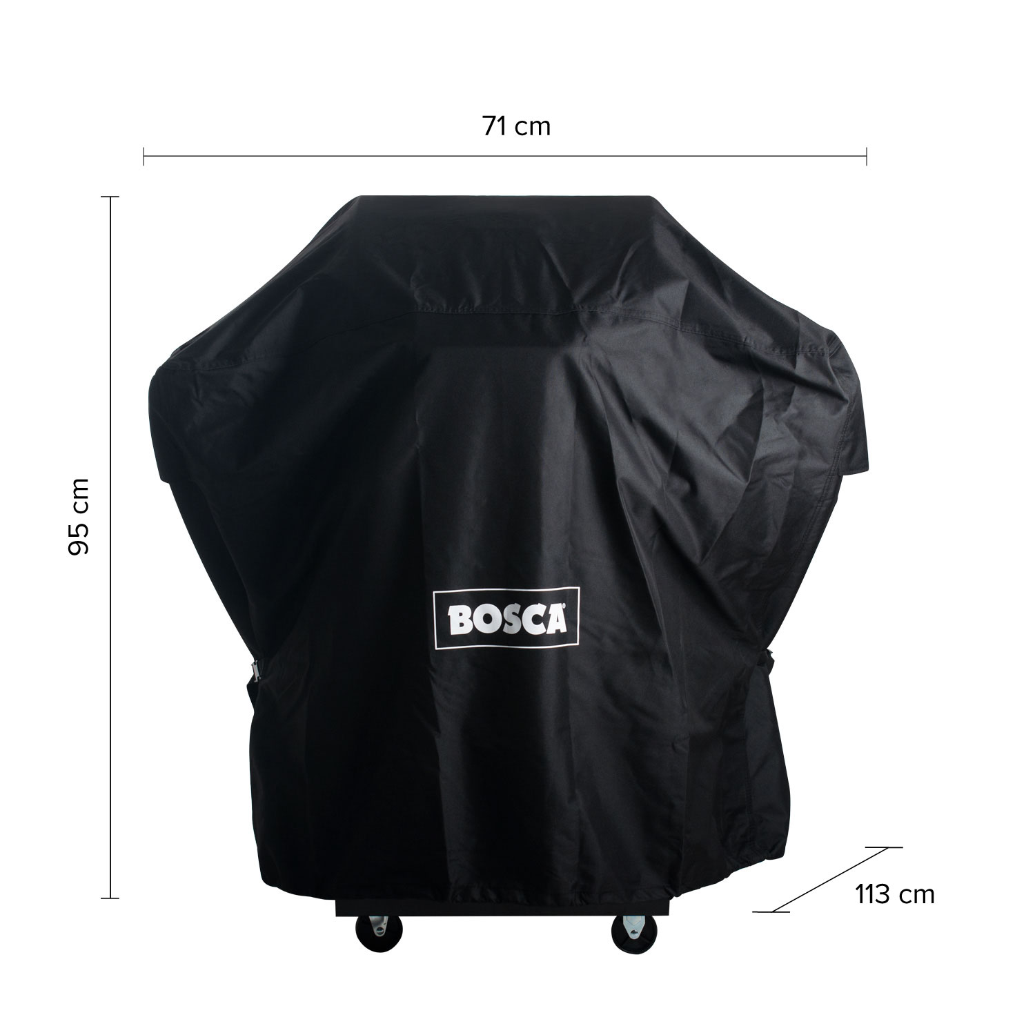 FUNDA PARRILLA BOSCA TALLA M NEGRA - 7