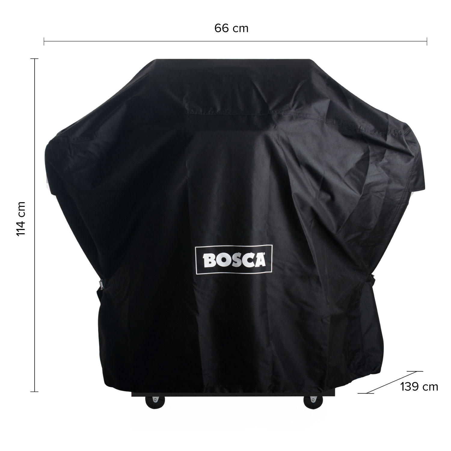 FUNDA PARRILLA BOSCA TALLA XL NEGRA - 6