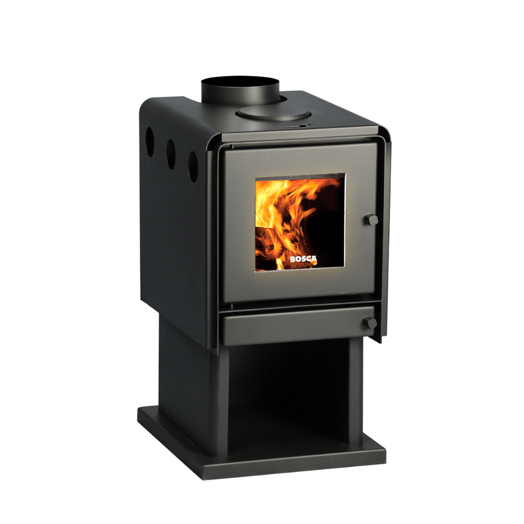 ESTUFA A LEÑA BOSCA 8 W MULTI 350 - 1