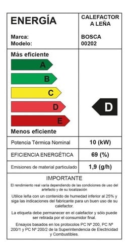 Estufa a leña Eco 380 - 6