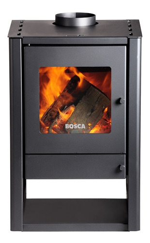 Estufa a leña Gold 380 Charcoal - 1
