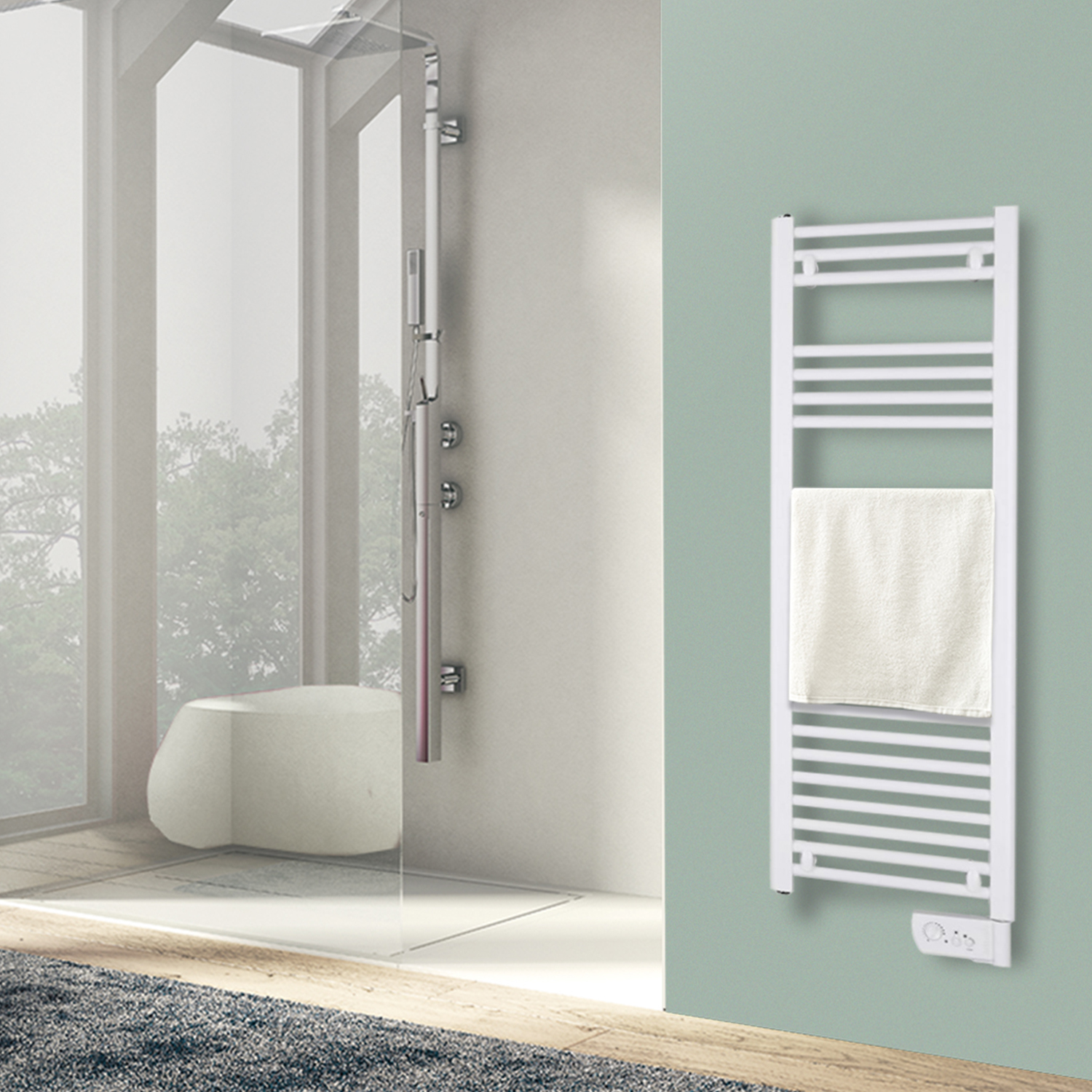 Seca Toallas eléctrico Atlantic ETR 500 W - 9