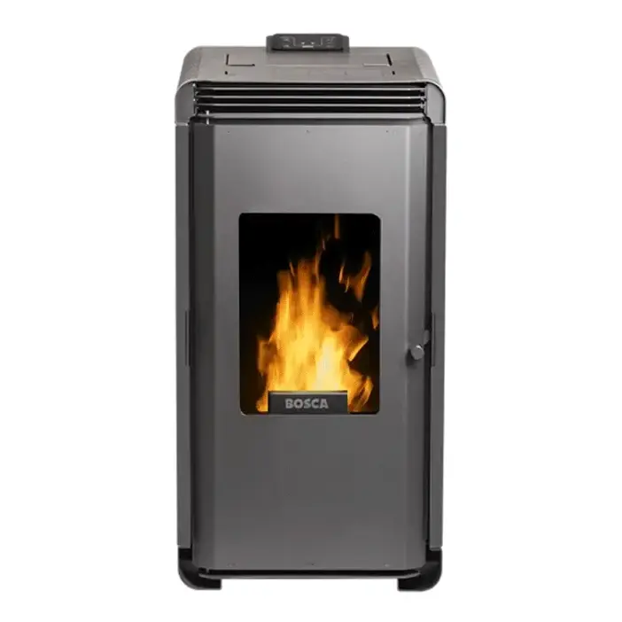 ESTUFA A PELLET BOSCA 9 W HERA + CHARCOAL - 1