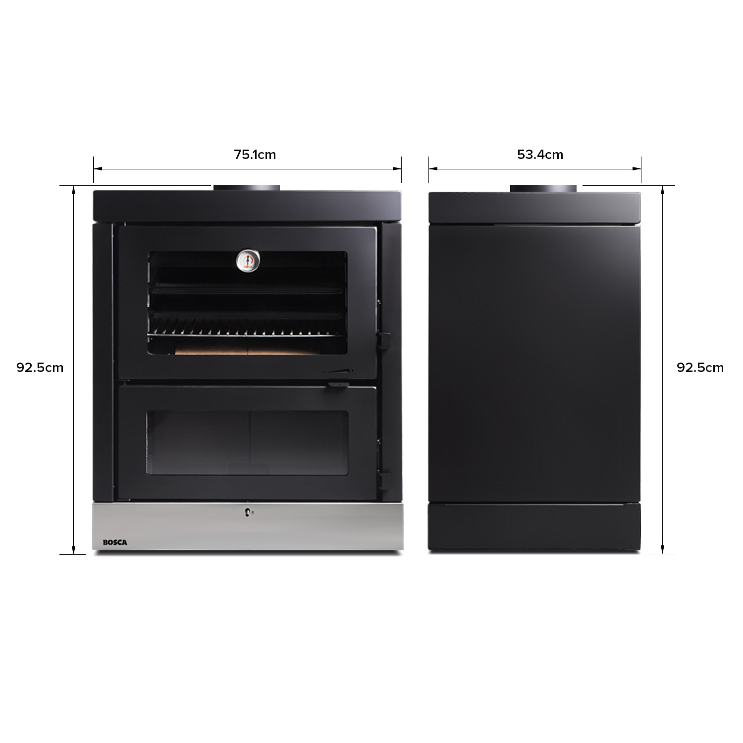 HORNO A LEÑA DOBLE CÁMARA - 2