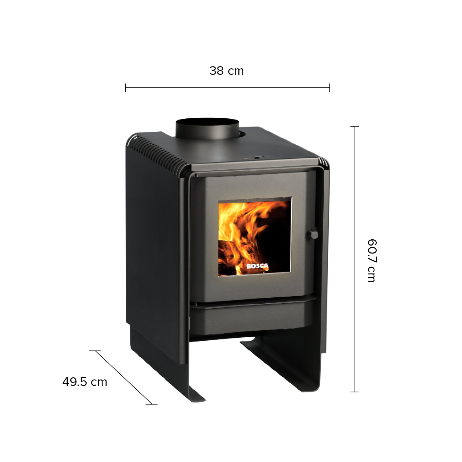 CALEFACTOR BOSCA A LEÑA ECO 350 - 4