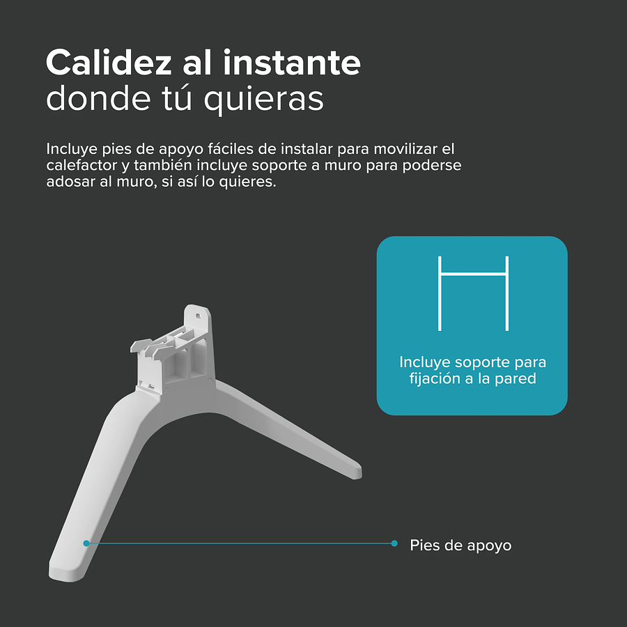 CALEFACTOR ELECTRICO BOSCA THELIOS WIFI 1500 RADIANTE - 8