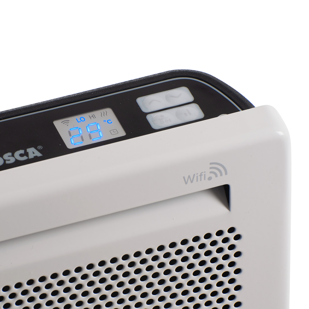 CALEFACTOR ELECTRICO BOSCA THELIOS WIFI 1000 RADIANTE - 5