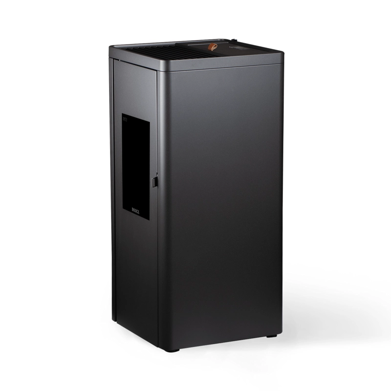 ESTUFA A PELLET AMG SILENZIO FORGYA BLACK VISION - 4