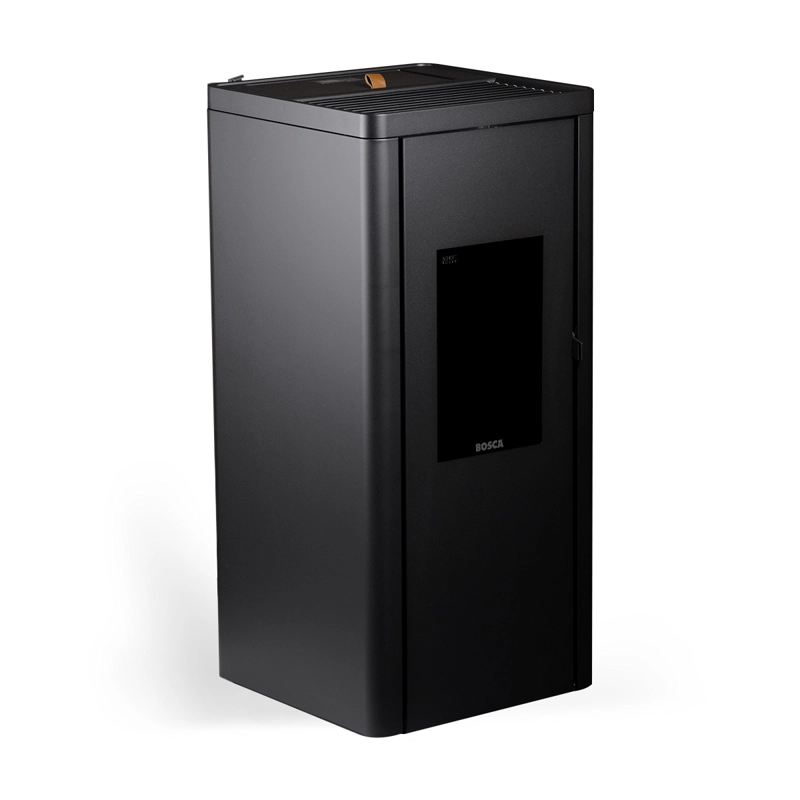 ESTUFA A PELLET AMG SILENZIO FORGYA BLACK VISION - 5