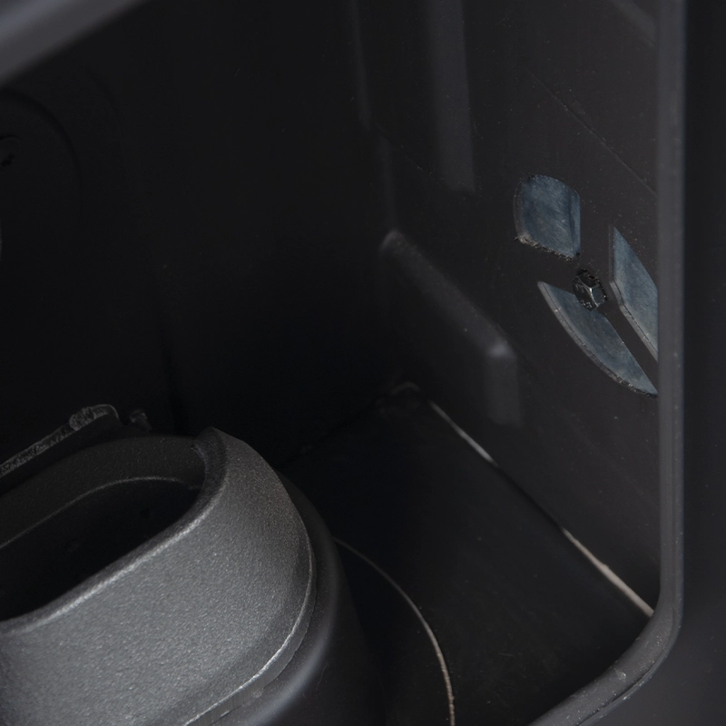 ESTUFA A PELLET AMG SILENZIO FORGYA BLACK VISION - 9