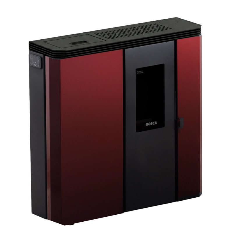 CALEFACTOR BOSCA A PELLET FIT+ BLACK VISION BURDEO - 4