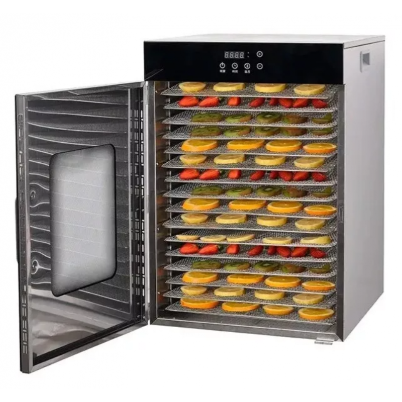 HORNO INDUSTRIAL TECNODELIV DESHIDRATADOR ALIMENTOS 16 BANDEJAS ACERO - 2