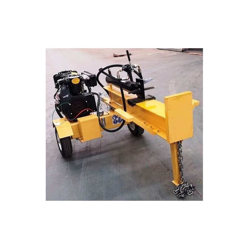 ASTILLADORA PARTIDORA LEÑA TECNODELIV DIESEL 19 HP 42TON 60 CM - 1